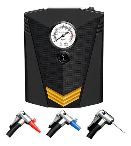 TurboMini Pro - Mini Compresor Portátil Auto Linterna 12v