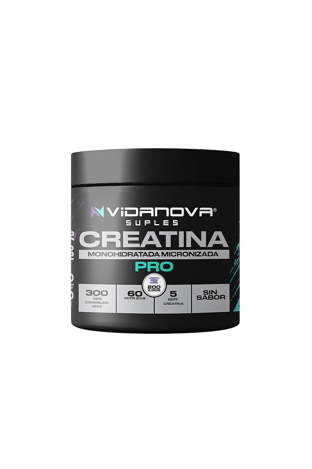 Creatina Monohidratada 300g de 200MESH