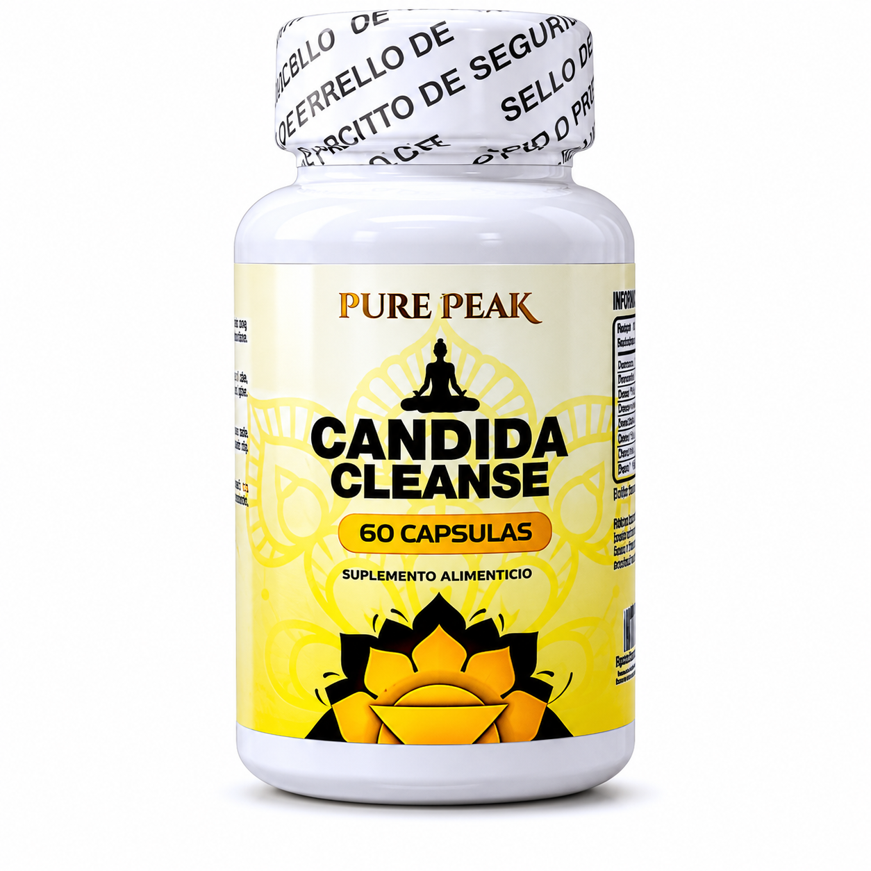 CANDIDA CLEANSE 60 CAPS - SUPLEMENTO ALIMENTICIO