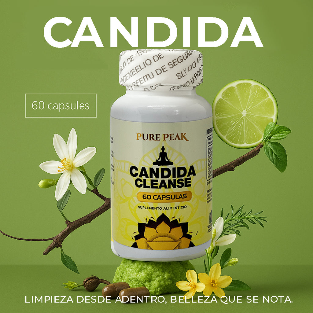 CANDIDA CLEANSE 60 CAPS - SUPLEMENTO ALIMENTICIO