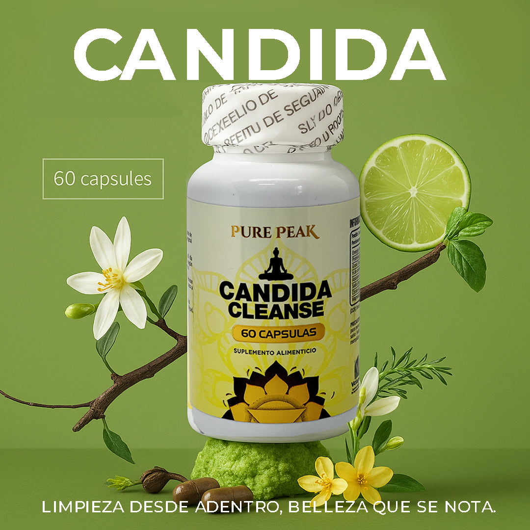 CANDIDA CLEANSE 60 CAPS - SUPLEMENTO ALIMENTICIO