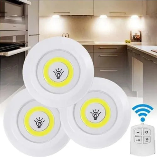 Brillo Infinito - Set 3 Luces Led A Control Remoto